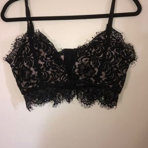 lace bralette or top